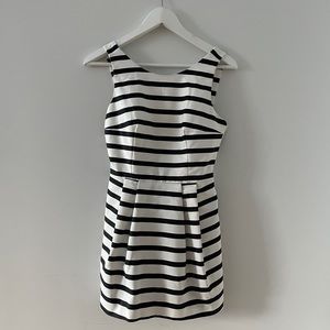 Zara black and white stripes dress/romper